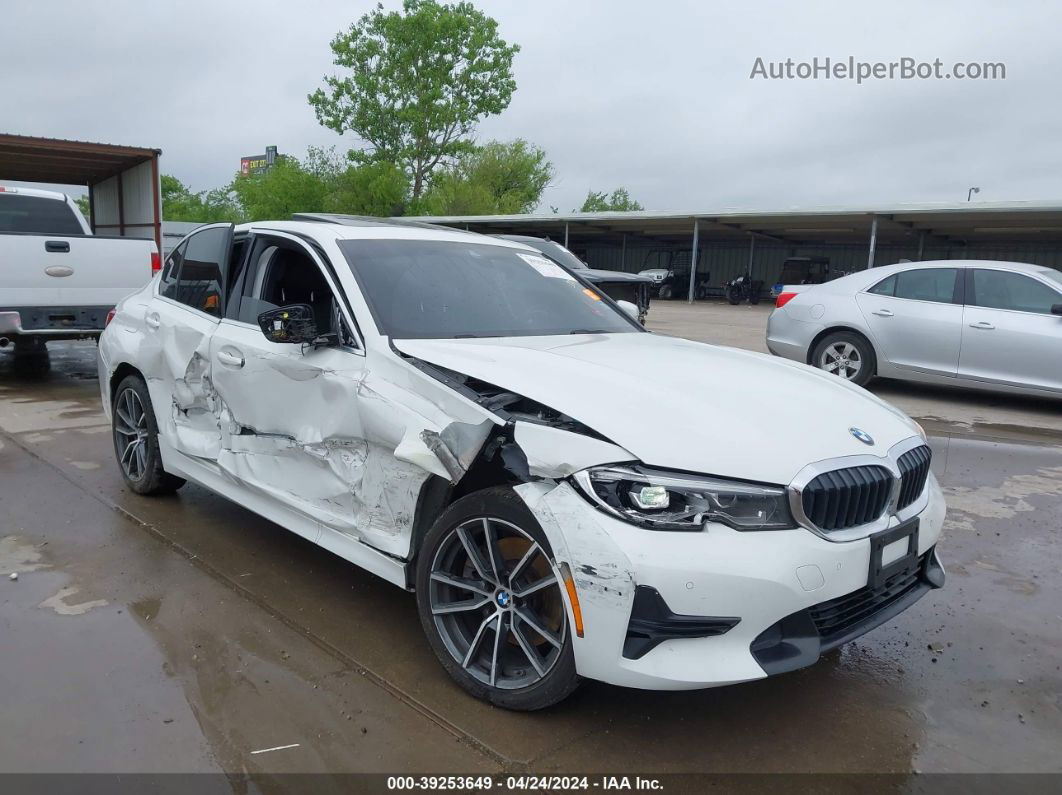 2020 Bmw 330i   White vin: 3MW5R1J02L8B22558