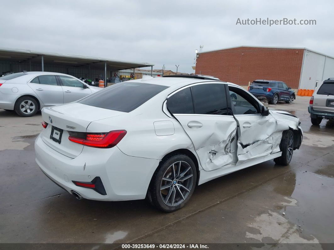 2020 Bmw 330i   White vin: 3MW5R1J02L8B22558