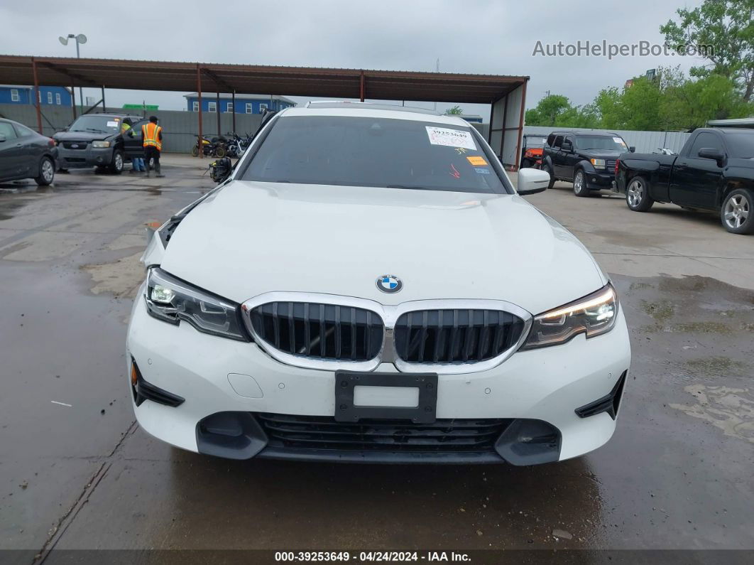 2020 Bmw 330i   White vin: 3MW5R1J02L8B22558