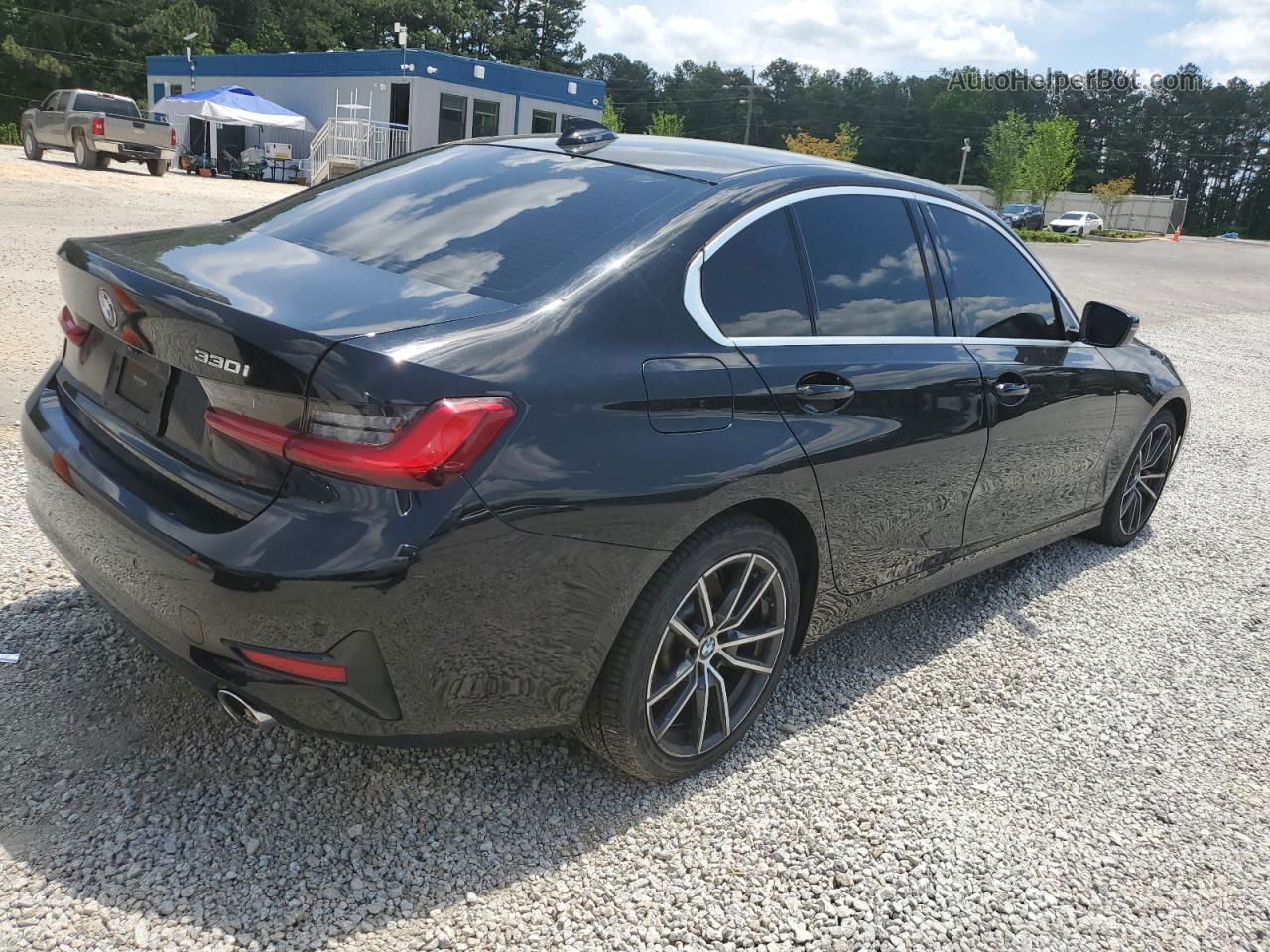 2020 Bmw 330i  Black vin: 3MW5R1J02L8B24780