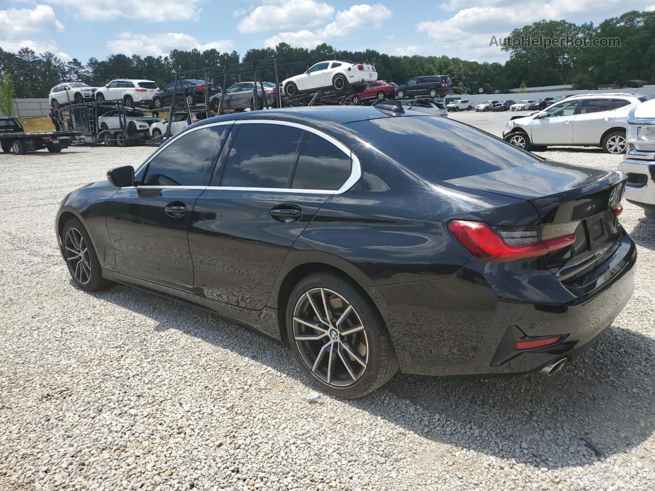 2020 Bmw 330i  Black vin: 3MW5R1J02L8B24780