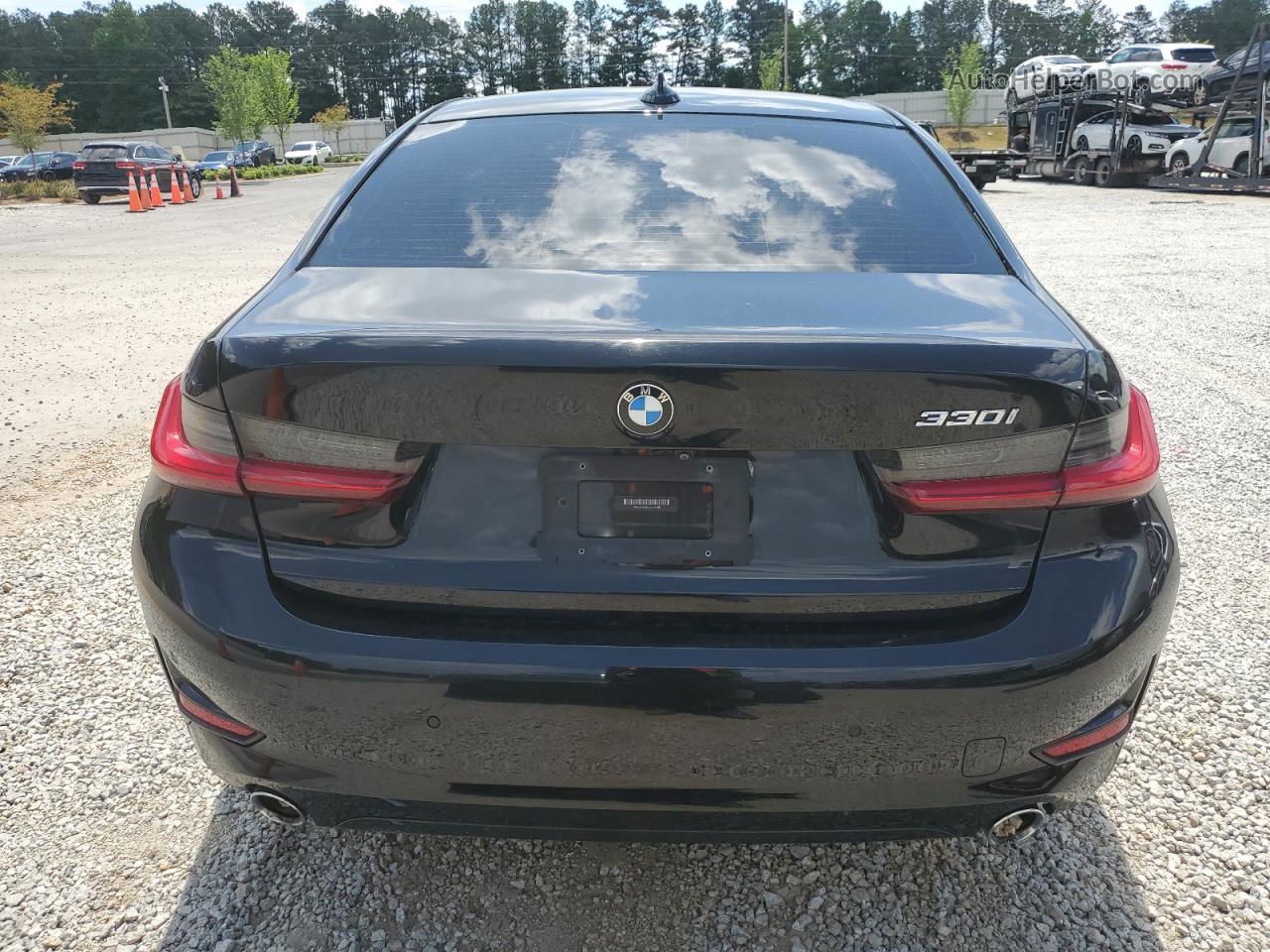 2020 Bmw 330i  Black vin: 3MW5R1J02L8B24780