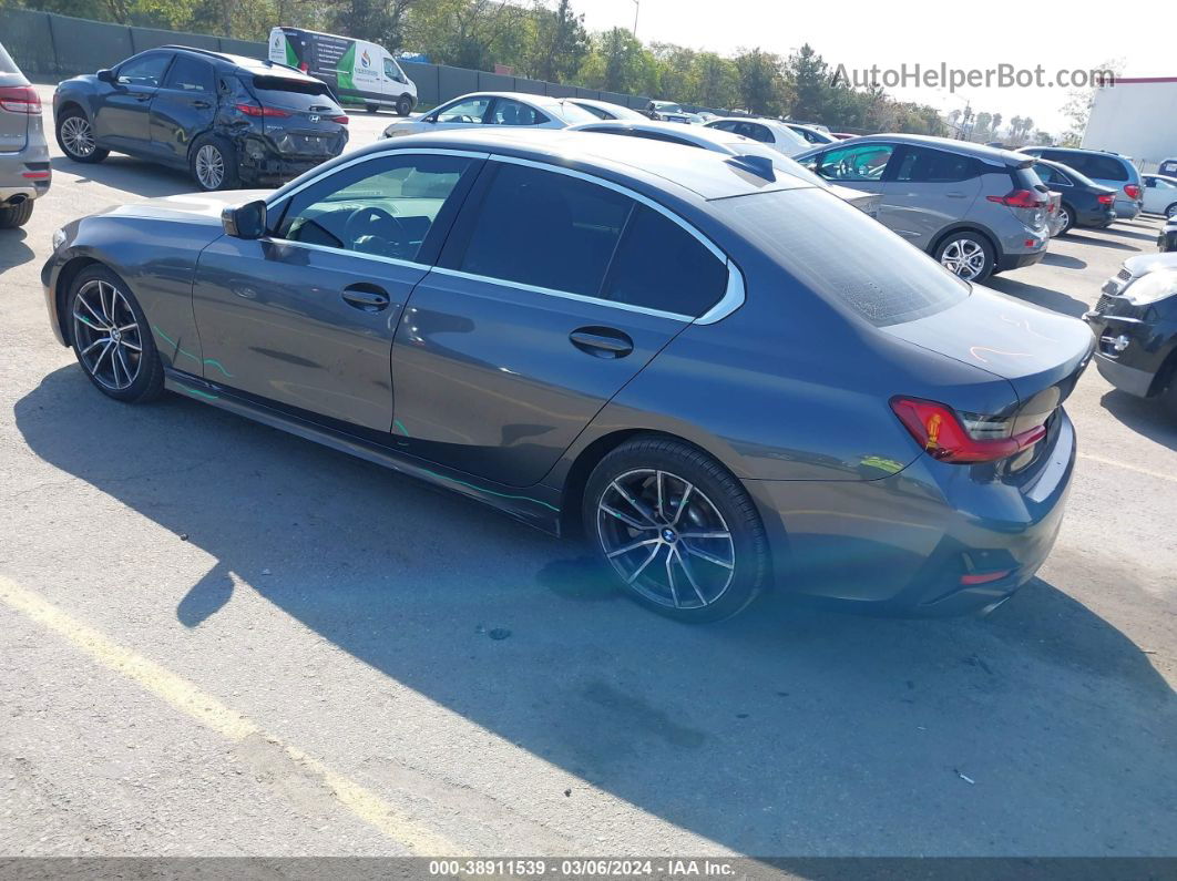 2020 Bmw 330i Gray vin: 3MW5R1J02L8B30868