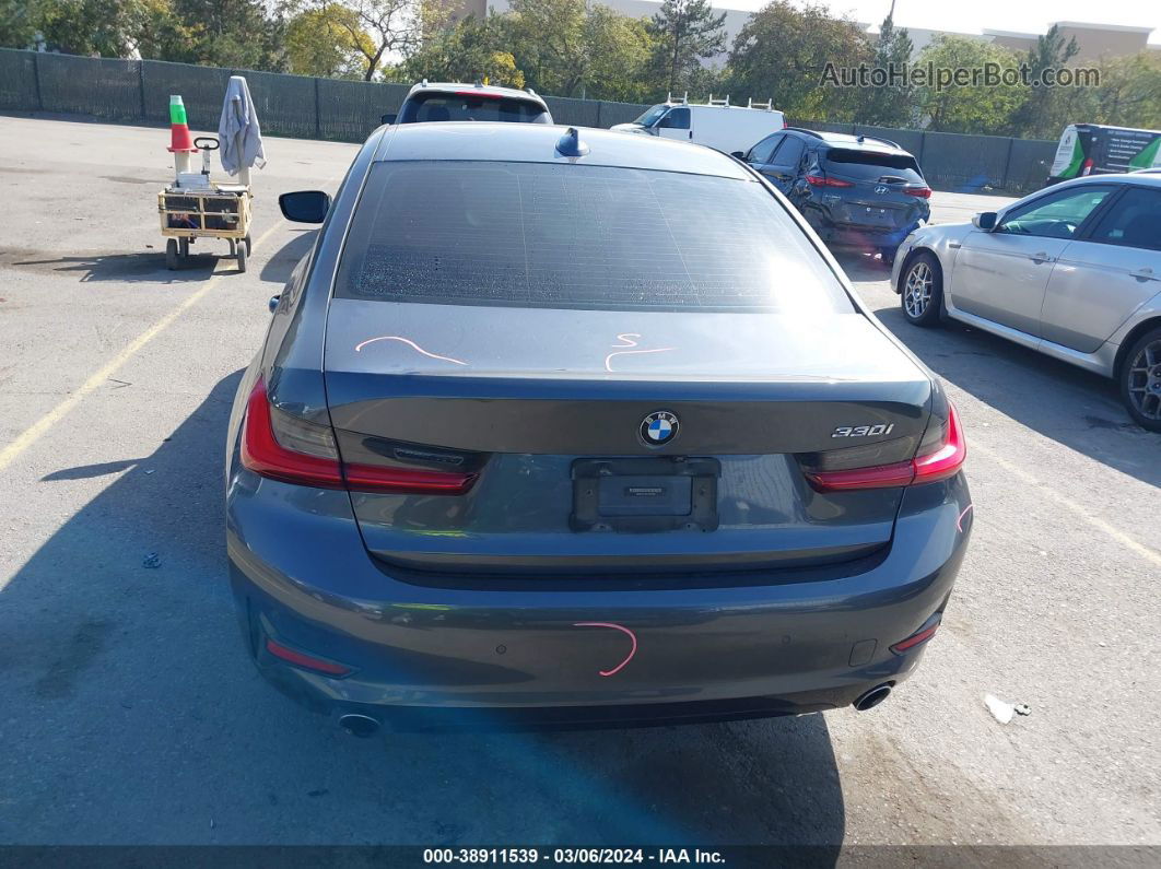 2020 Bmw 330i Gray vin: 3MW5R1J02L8B30868