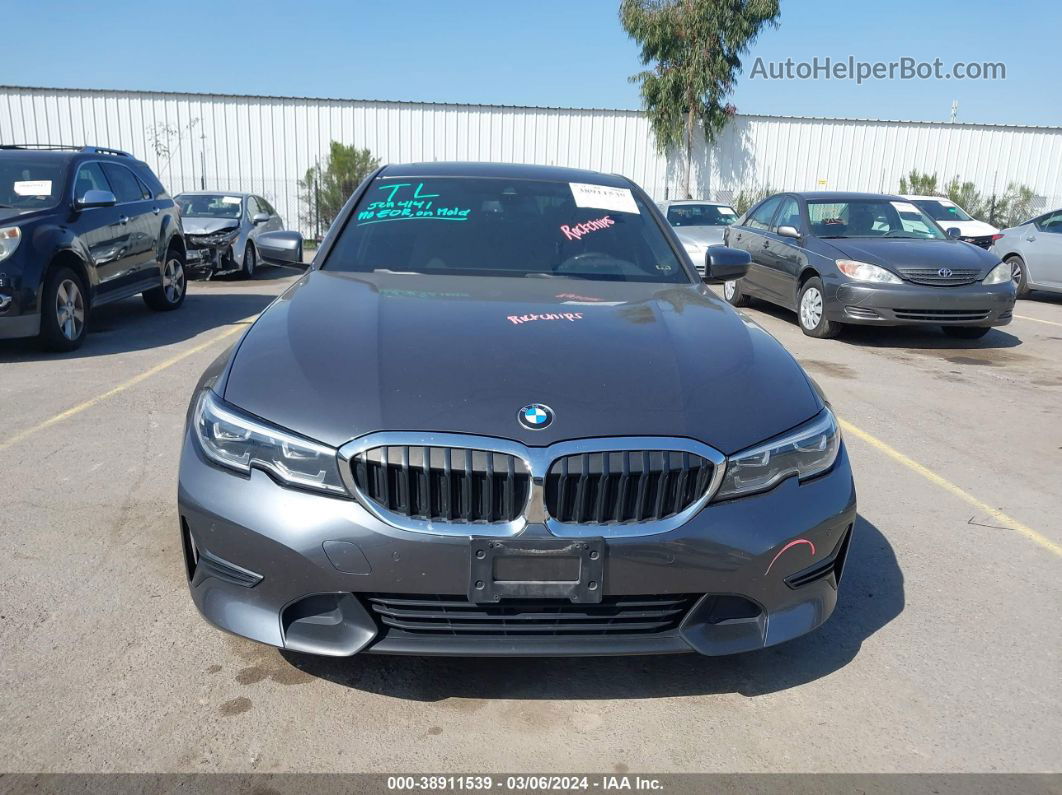 2020 Bmw 330i Gray vin: 3MW5R1J02L8B30868