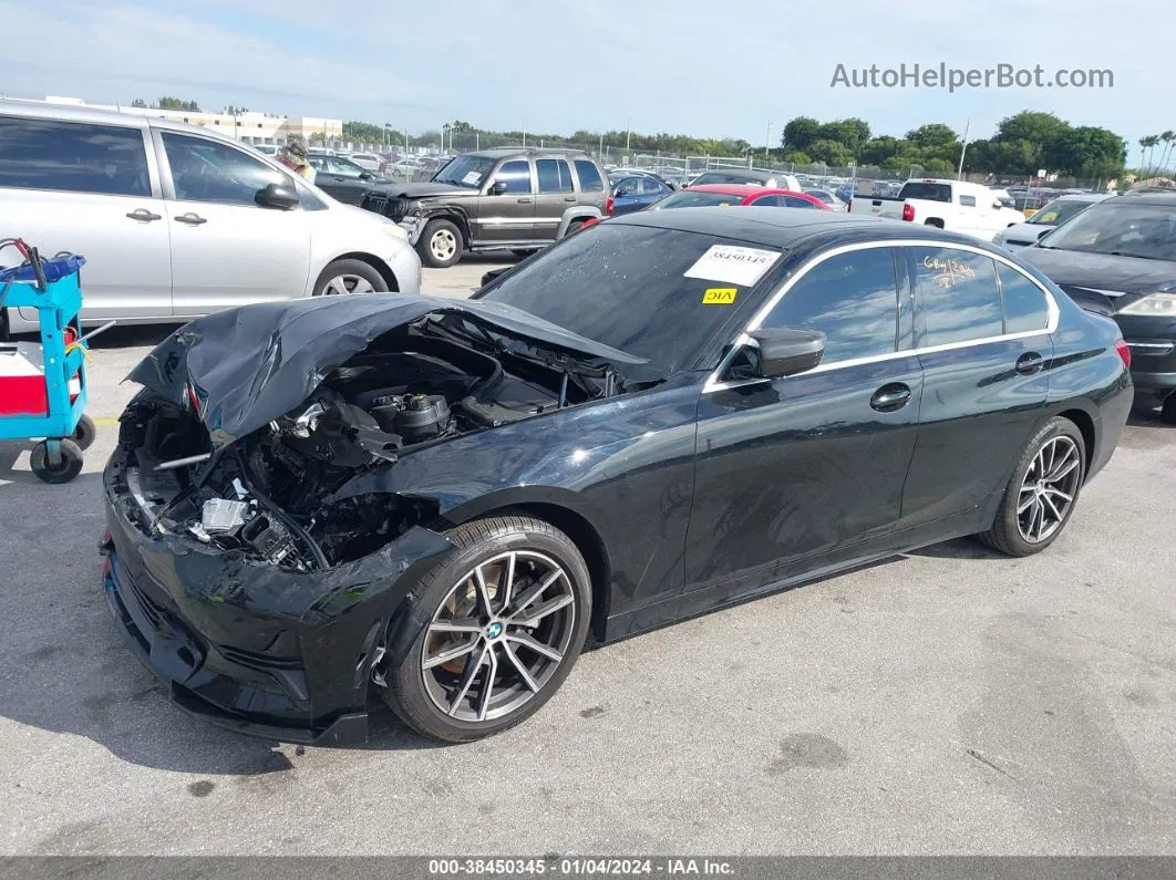 2020 Bmw 330i   Black vin: 3MW5R1J02L8B35116