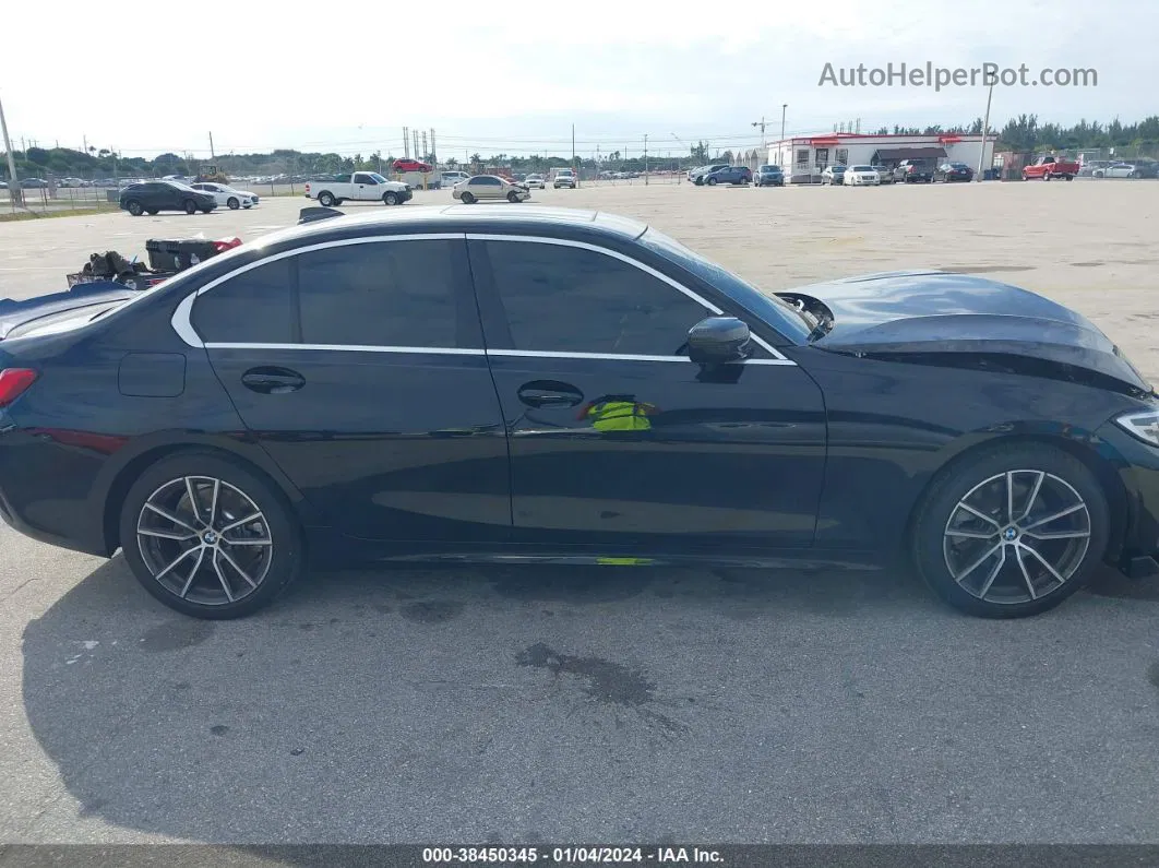 2020 Bmw 330i   Black vin: 3MW5R1J02L8B35116