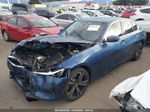 2021 Bmw 330i   Blue vin: 3MW5R1J02M8B49132