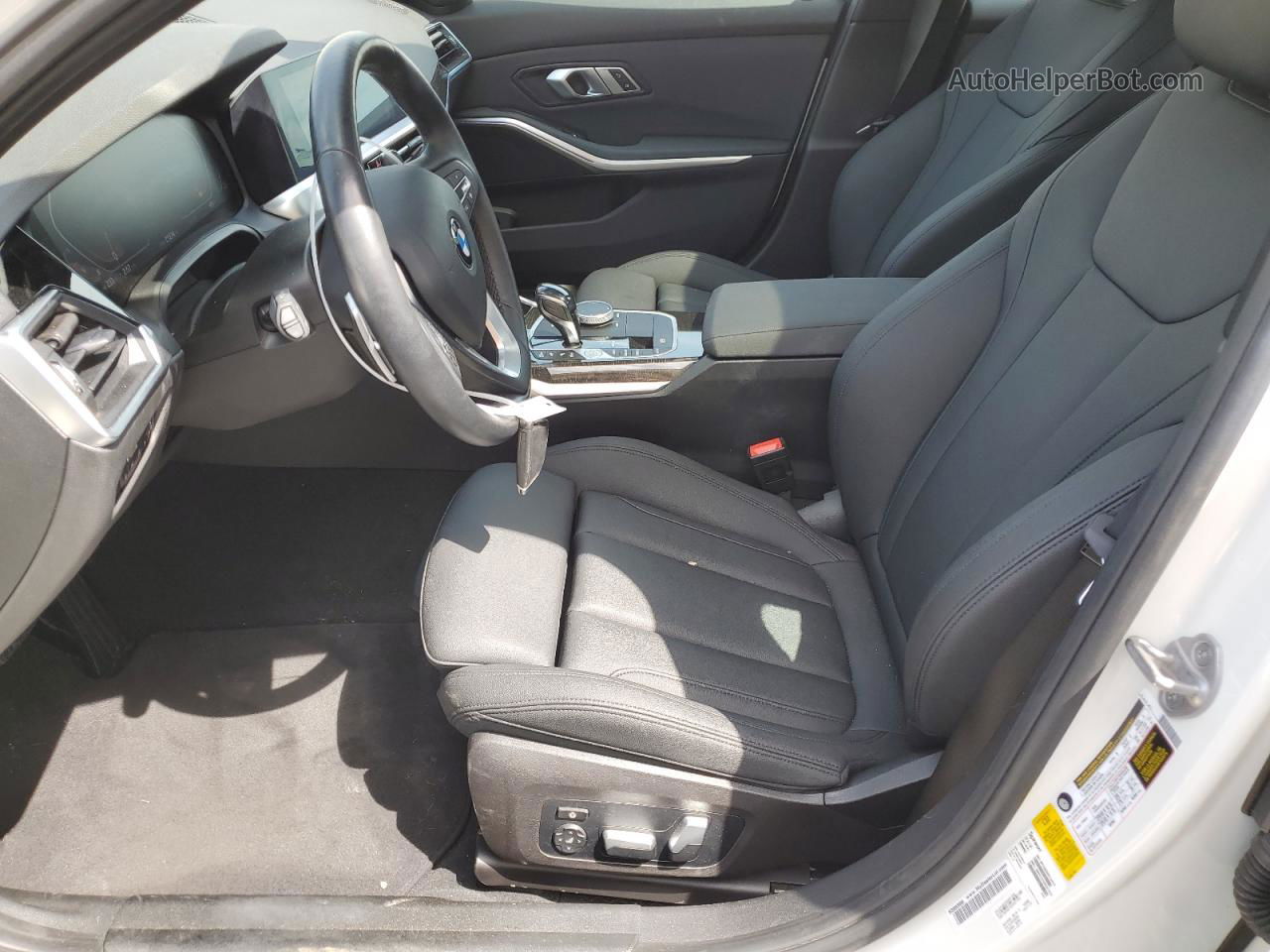 2021 Bmw 330i  White vin: 3MW5R1J02M8B63709