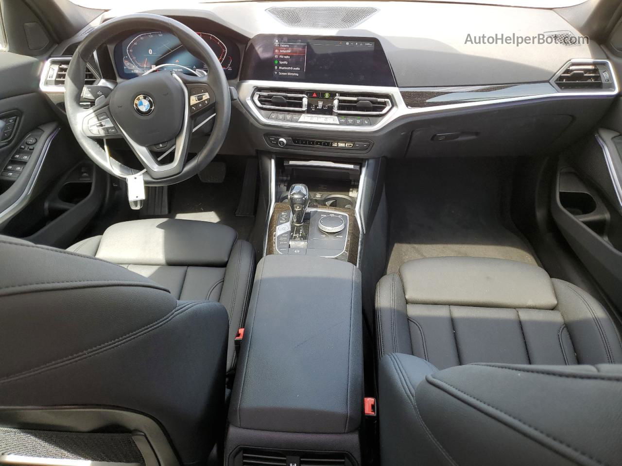 2021 Bmw 330i  White vin: 3MW5R1J02M8B63709