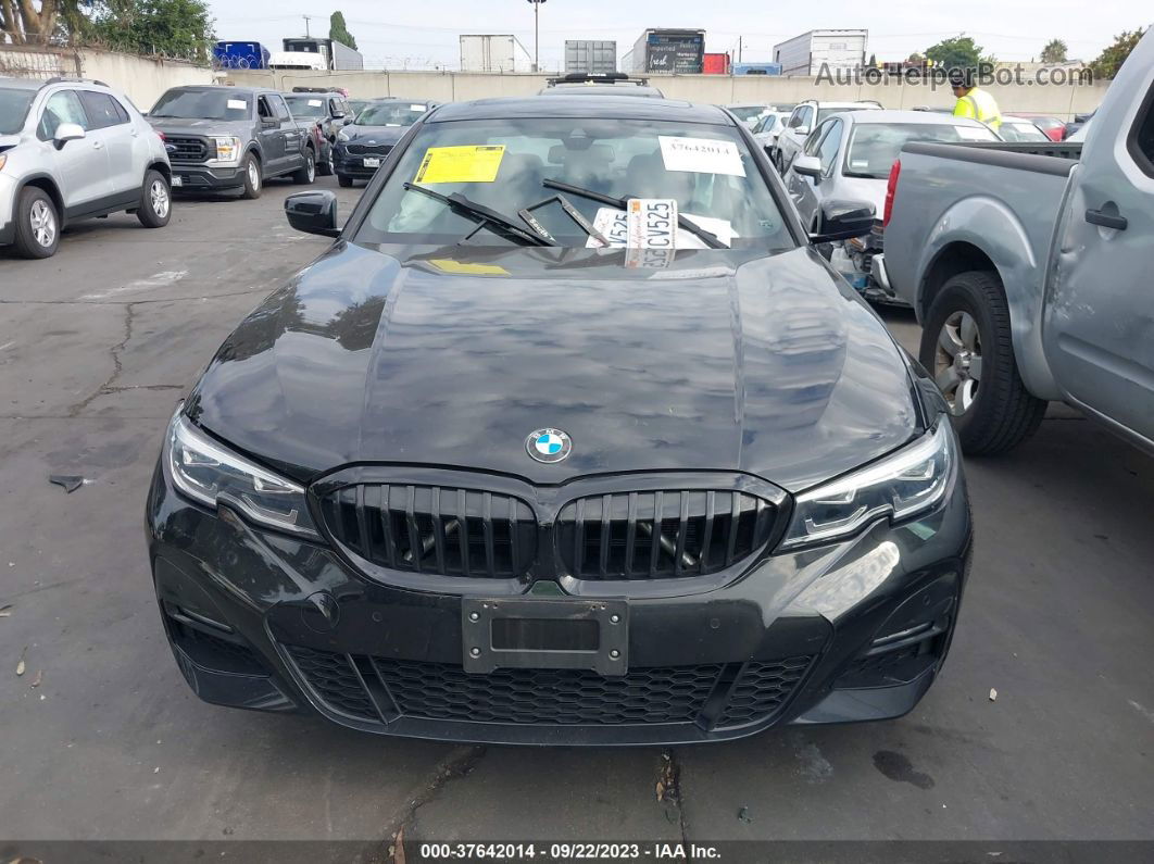 2021 Bmw 3 Series 330i Black vin: 3MW5R1J02M8C18465