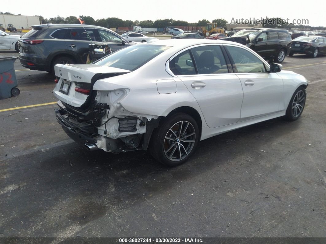 2020 Bmw 3 Series 330i White vin: 3MW5R1J03L8B10208