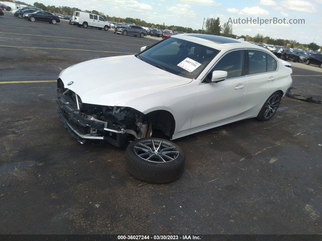 2020 Bmw 3 Series 330i White vin: 3MW5R1J03L8B10208