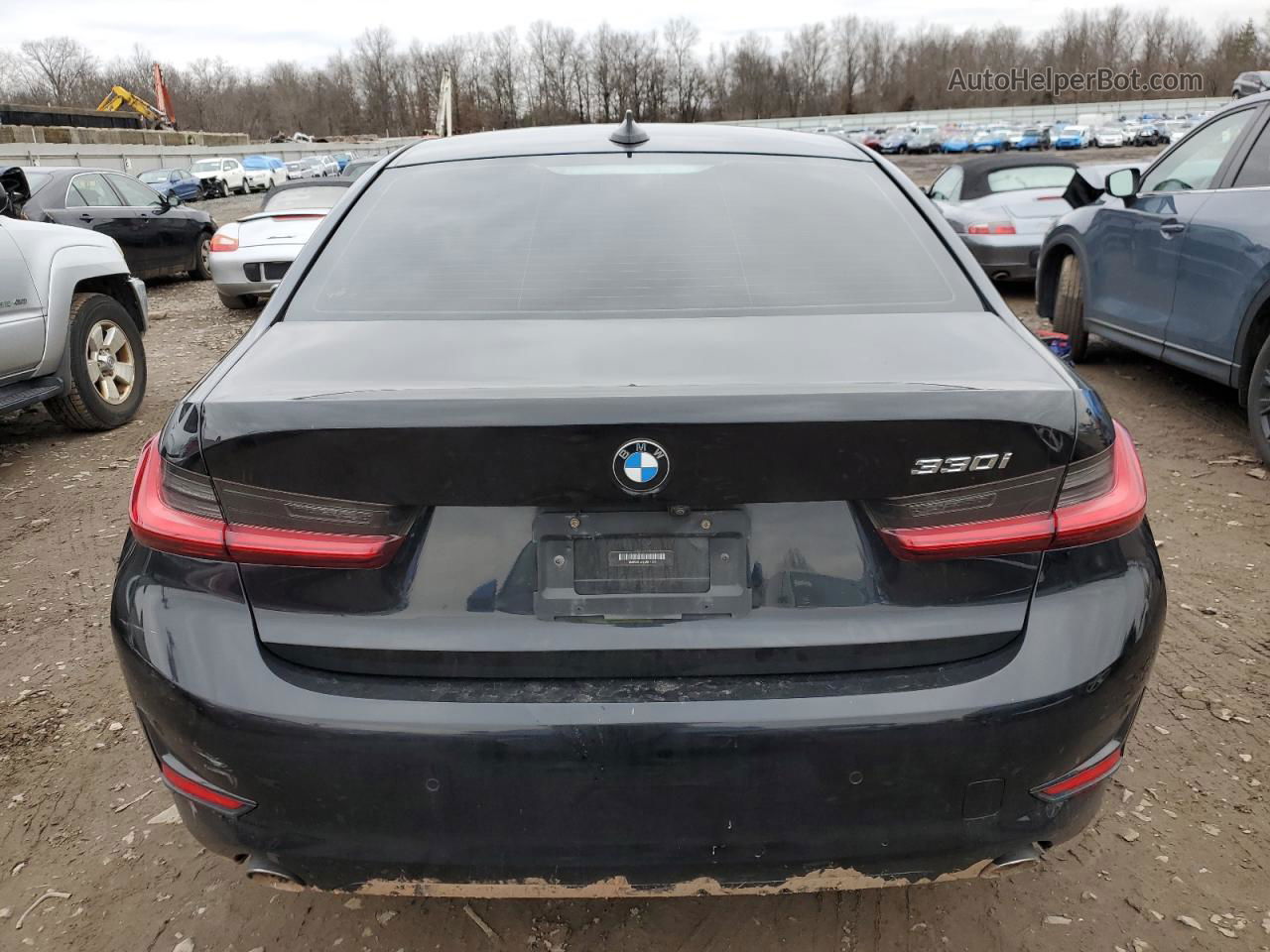 2020 Bmw 330i  Black vin: 3MW5R1J03L8B11536