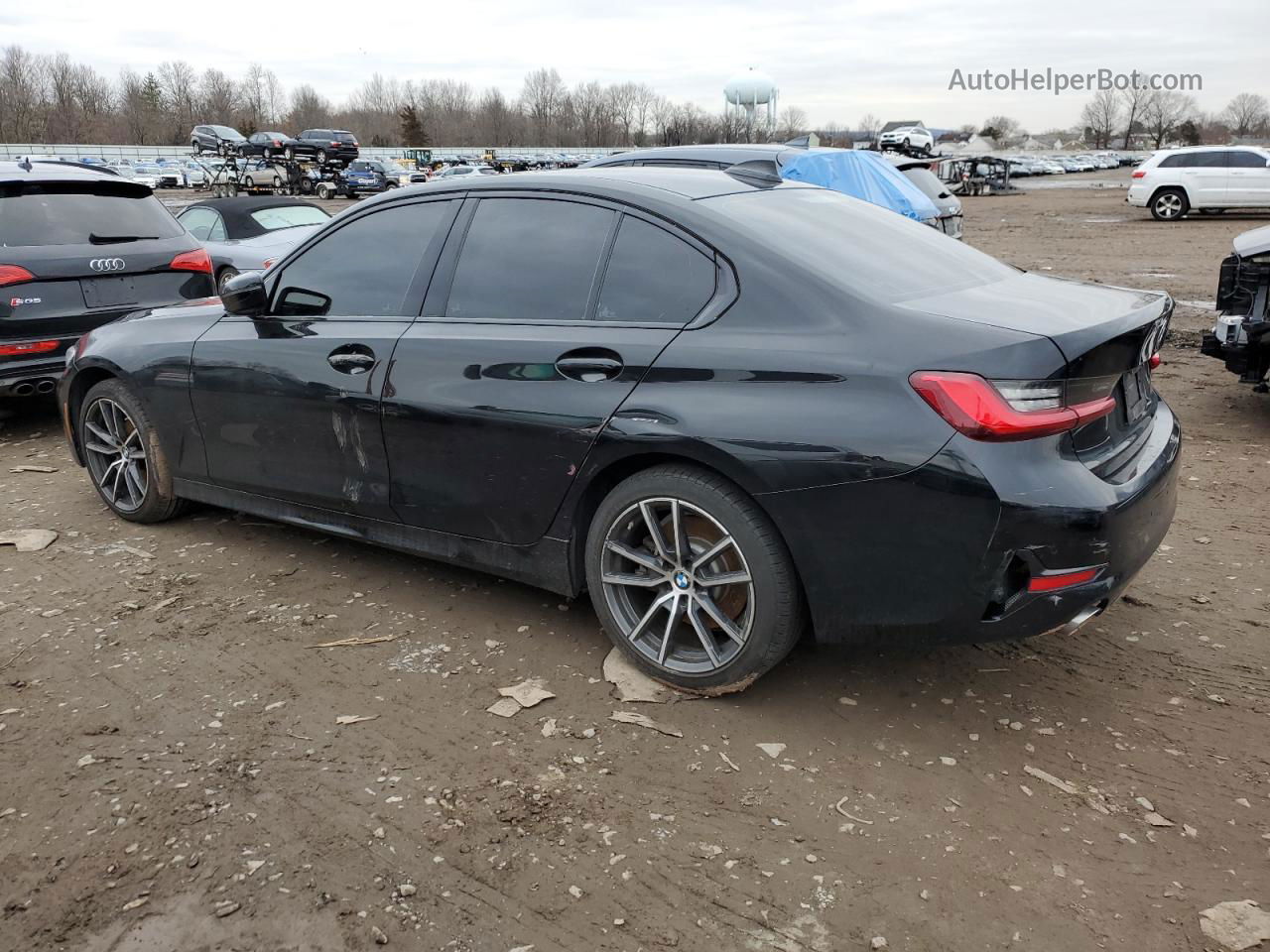 2020 Bmw 330i  Black vin: 3MW5R1J03L8B11536