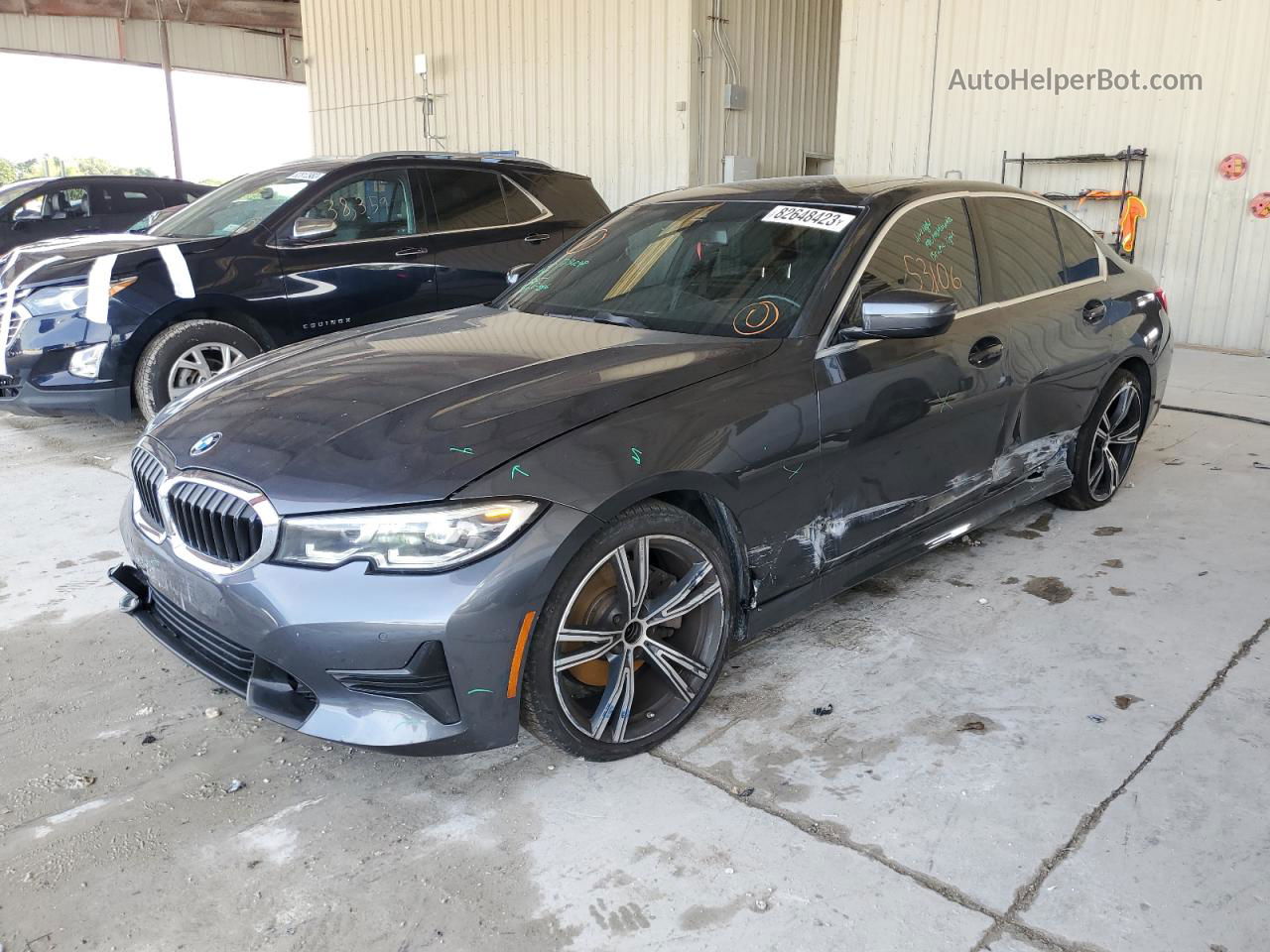 2020 Bmw 330i  Silver vin: 3MW5R1J03L8B14811