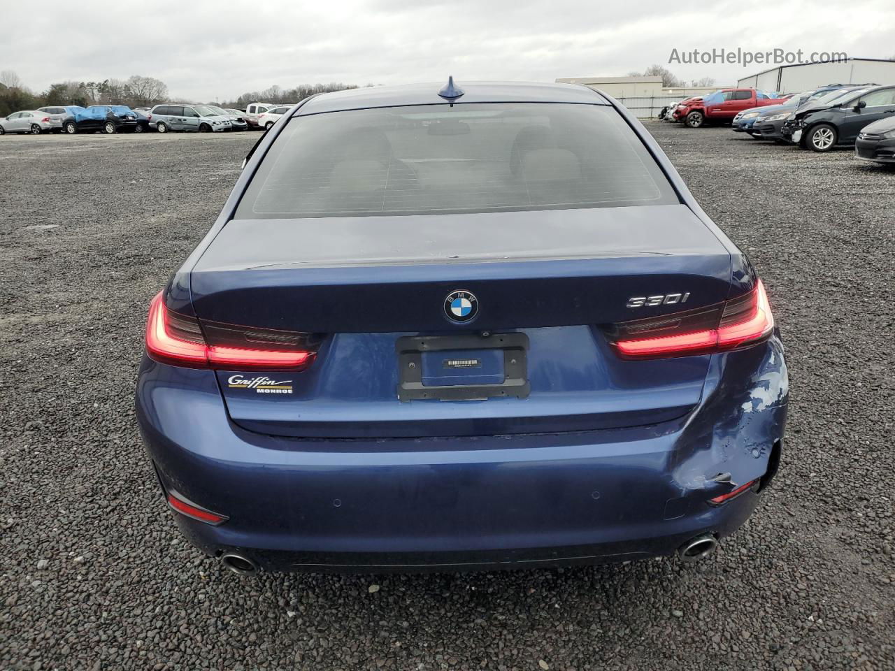 2020 Bmw 330i  Blue vin: 3MW5R1J03L8B19717