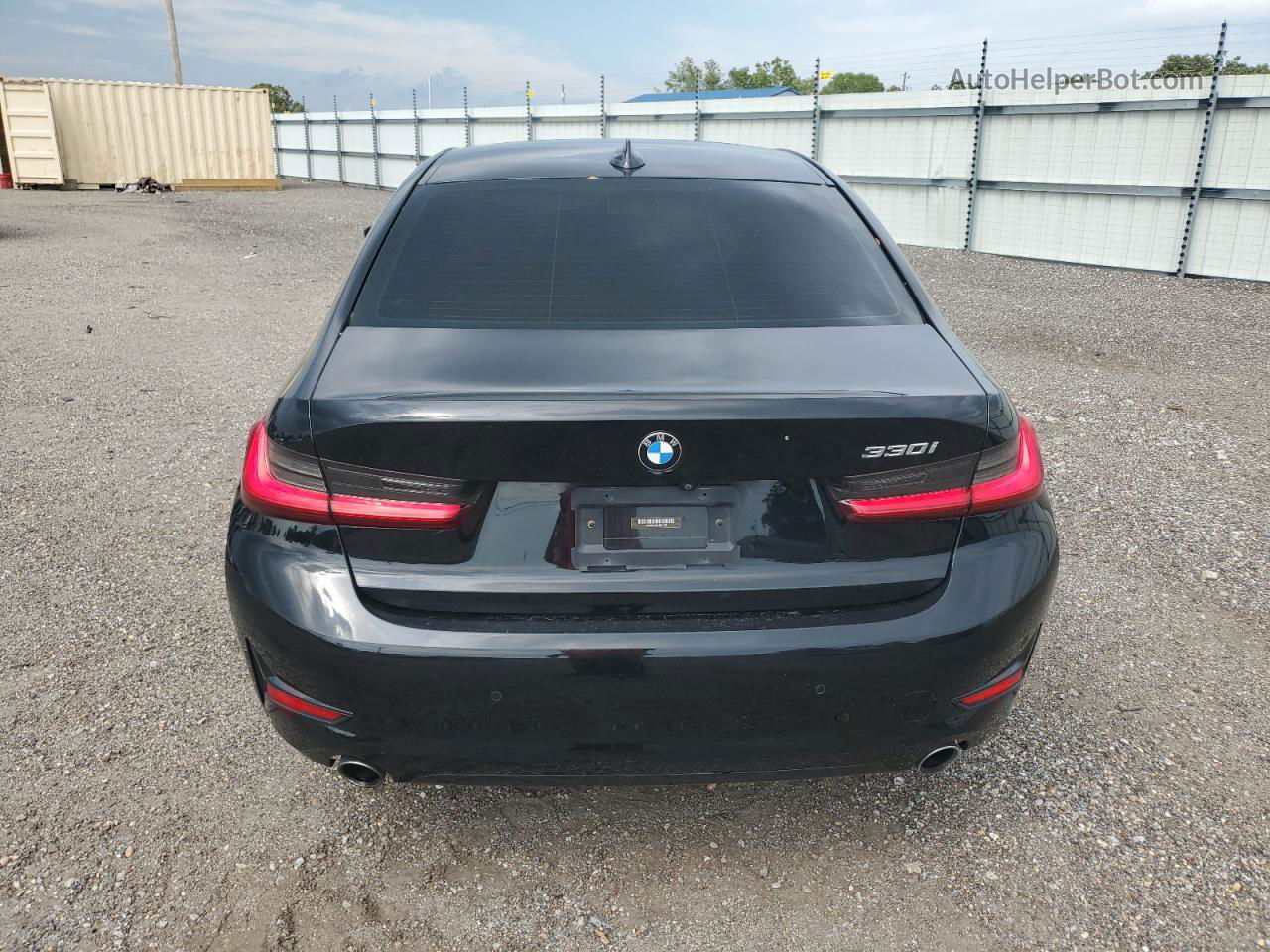 2020 Bmw 330i  Black vin: 3MW5R1J03L8B21631