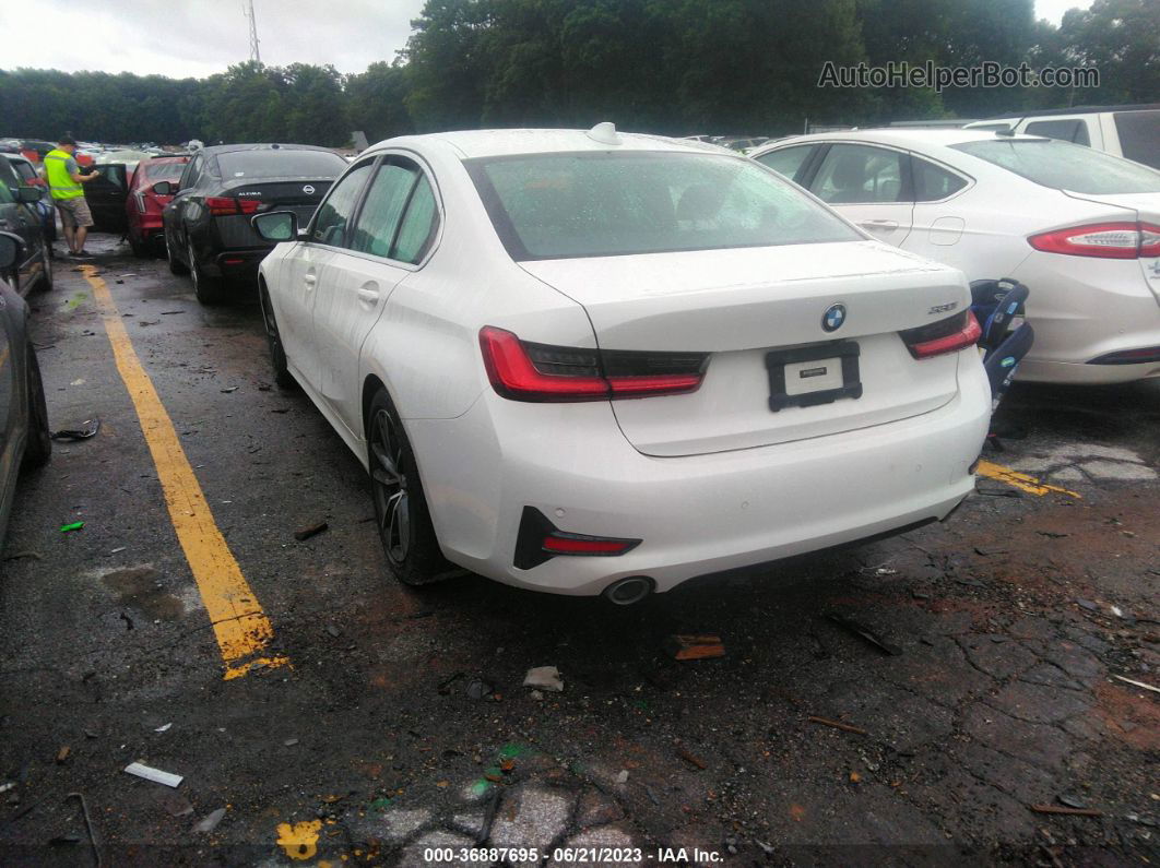 2020 Bmw 3 Series 330i White vin: 3MW5R1J03L8B22598