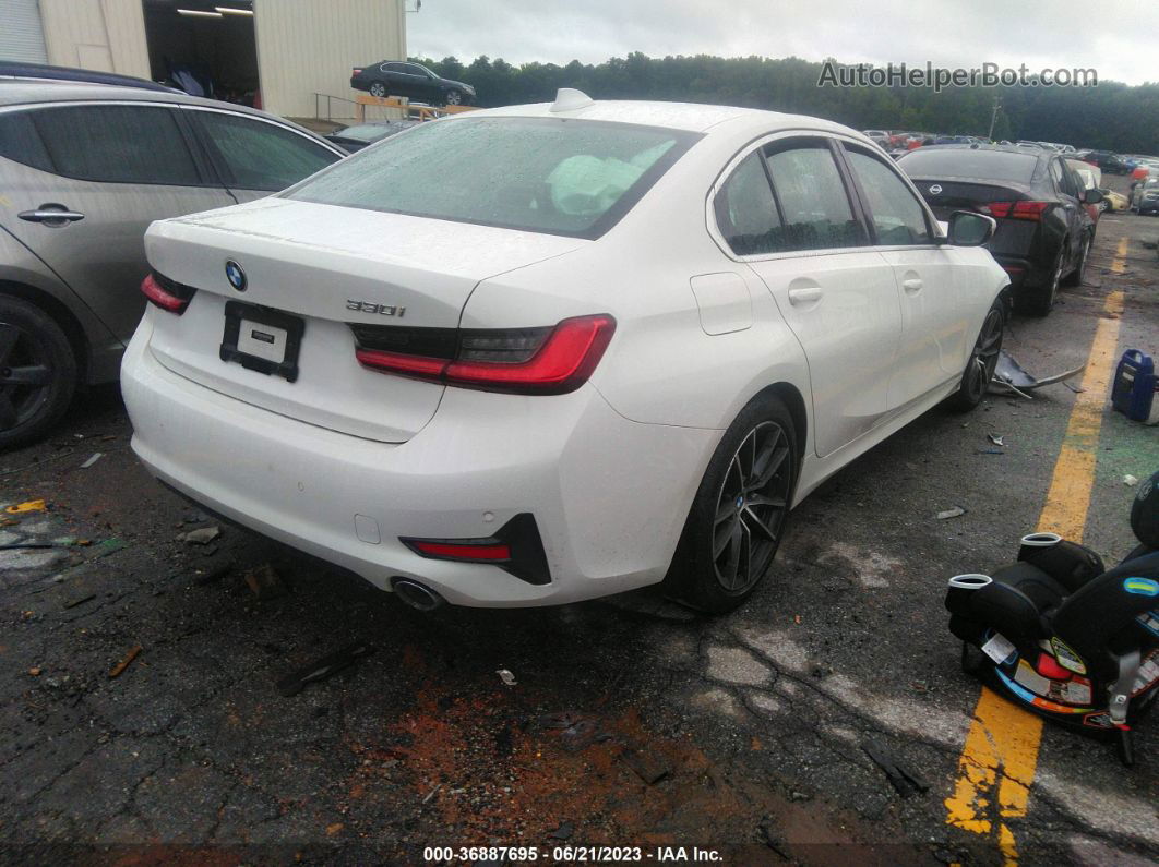 2020 Bmw 3 Series 330i White vin: 3MW5R1J03L8B22598