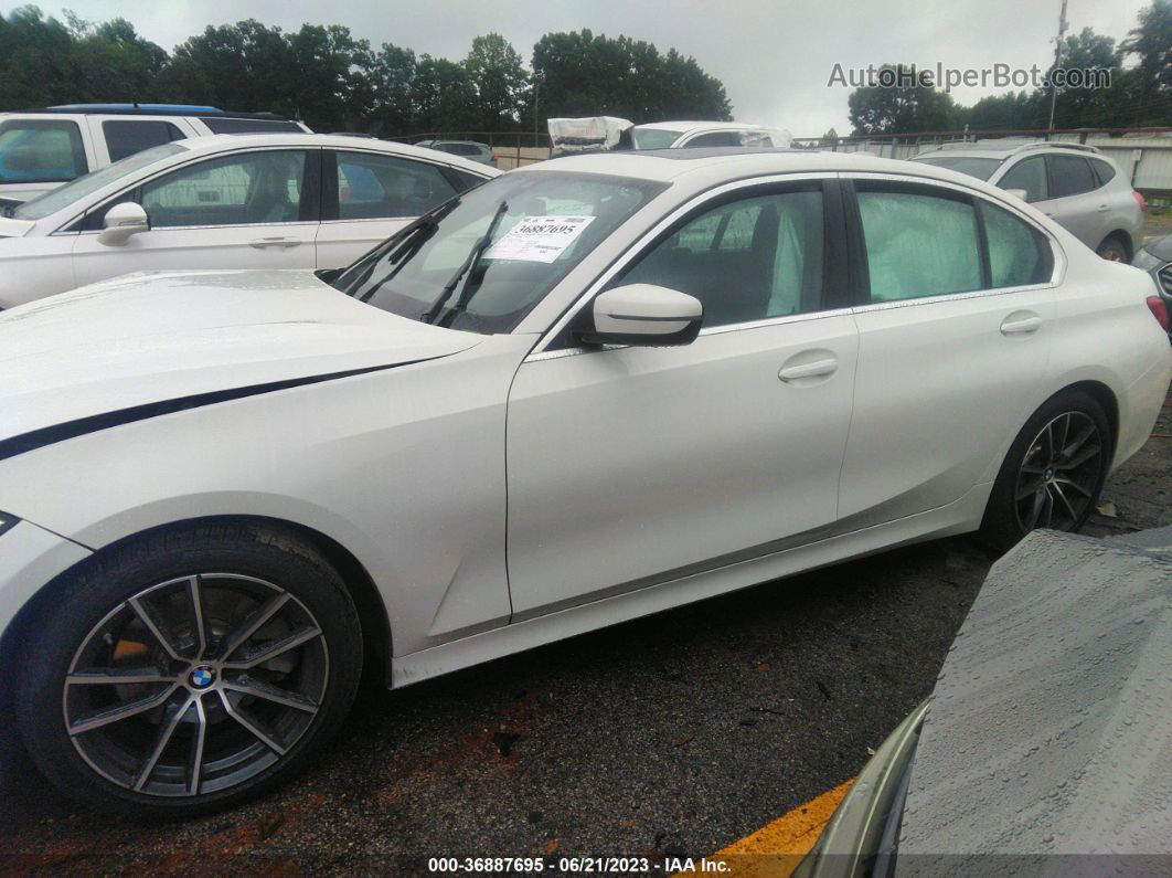 2020 Bmw 3 Series 330i White vin: 3MW5R1J03L8B22598