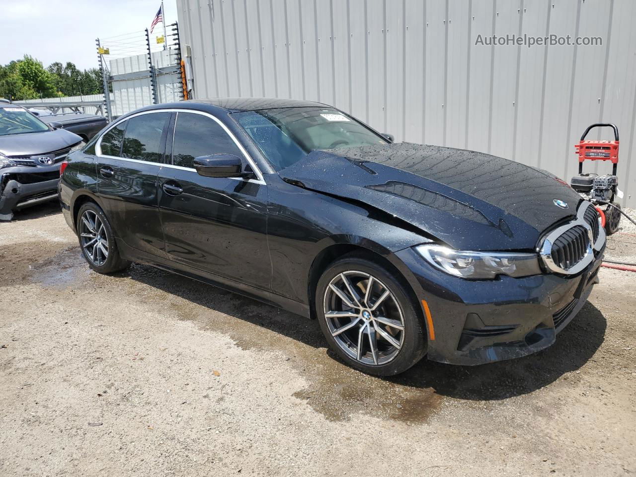 2020 Bmw 330i  Black vin: 3MW5R1J03L8B28496