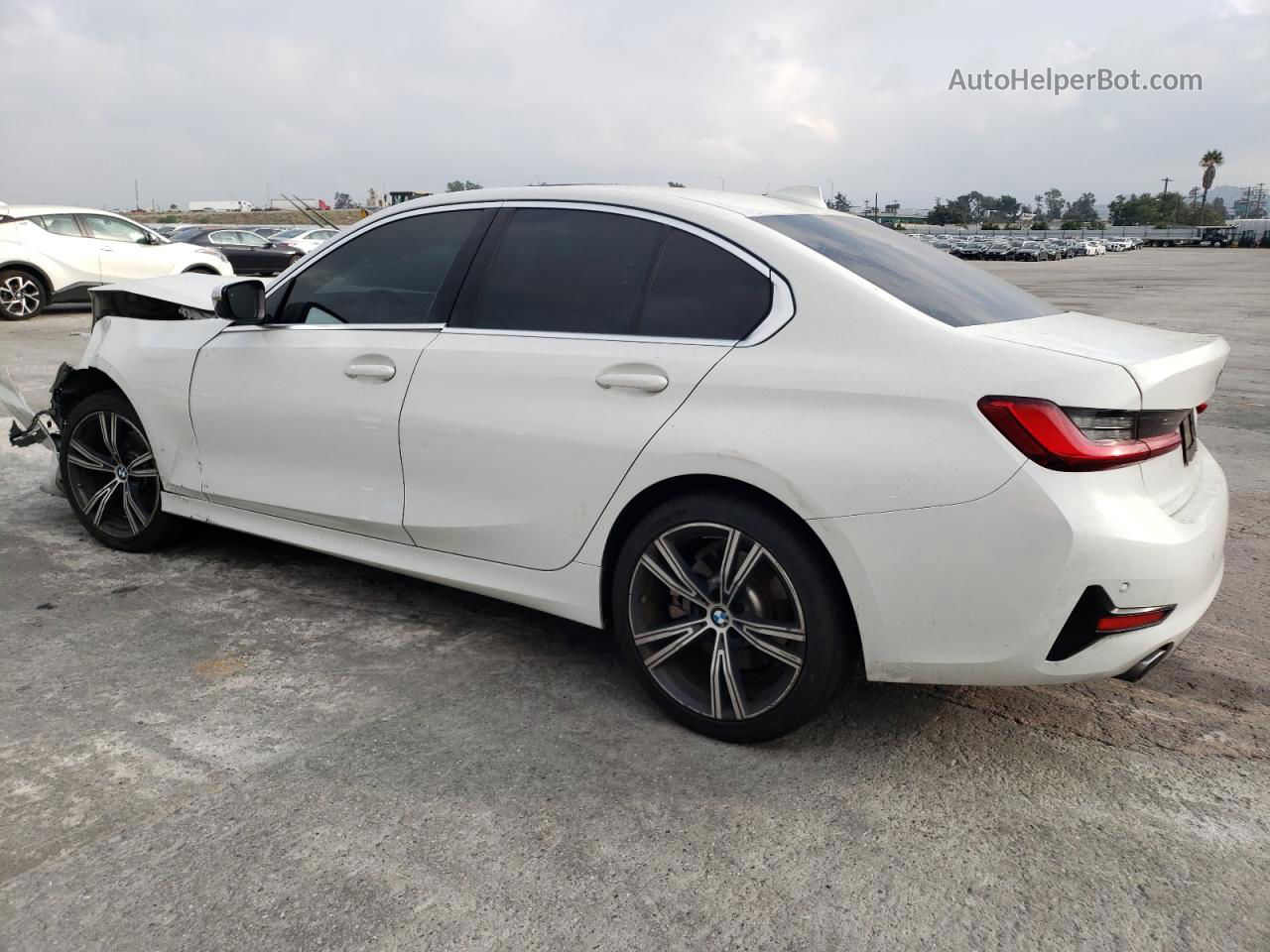 2020 Bmw 330i  White vin: 3MW5R1J03L8B29034