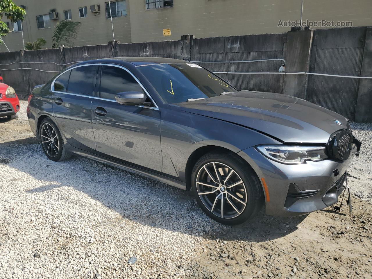 2020 Bmw 330i  Gray vin: 3MW5R1J03L8B38431