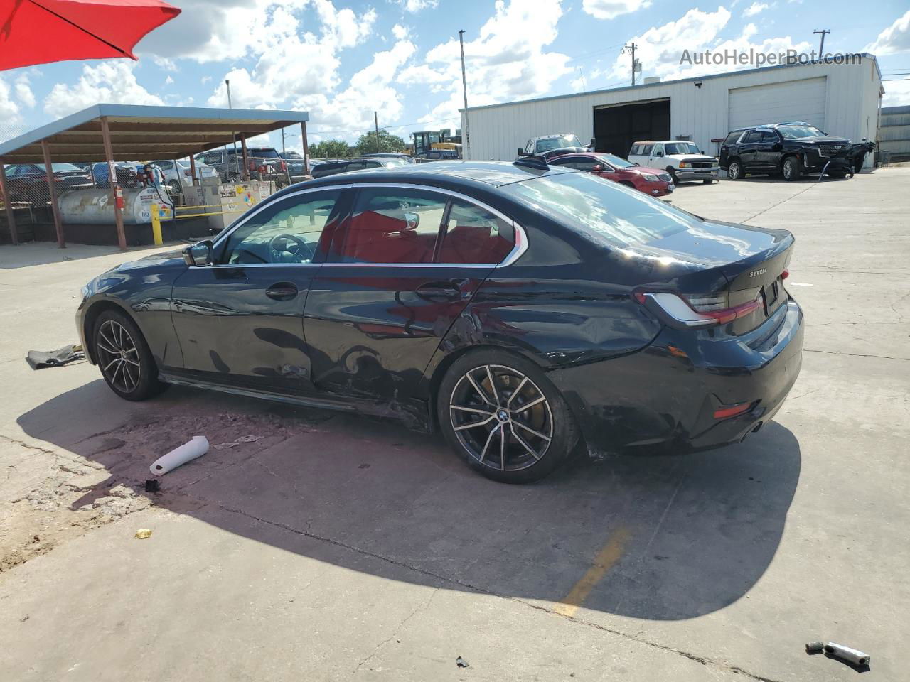 2021 Bmw 330i  Black vin: 3MW5R1J03M8C02341