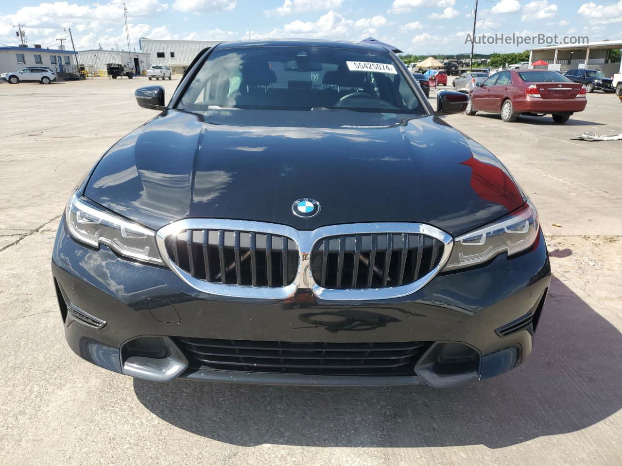 2021 Bmw 330i  Black vin: 3MW5R1J03M8C02341