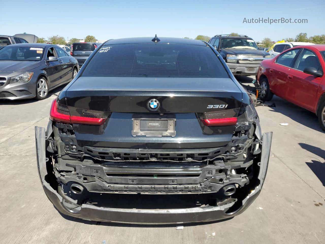 2020 Bmw 330i  Black vin: 3MW5R1J04L8B04904