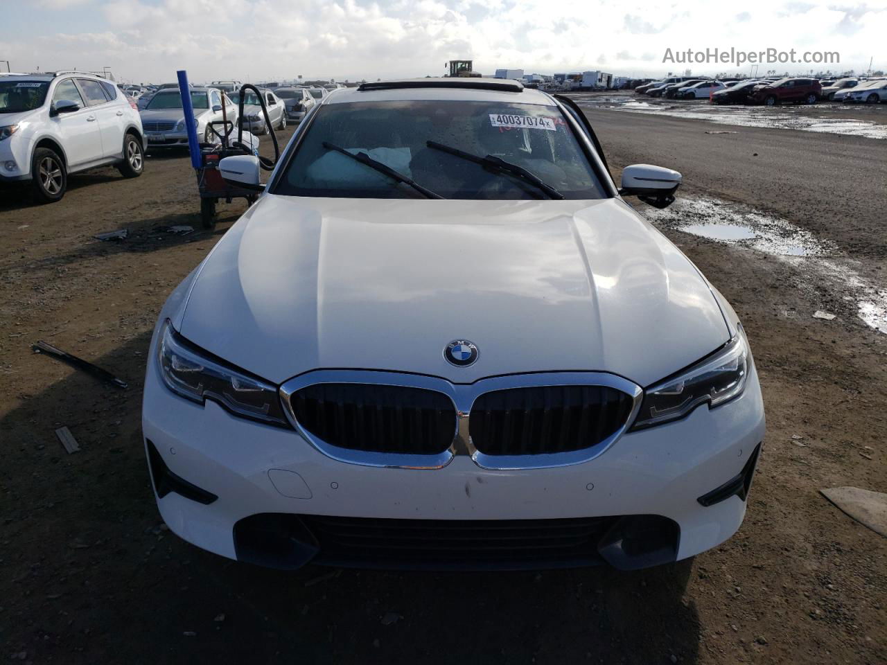 2020 Bmw 330i  White vin: 3MW5R1J04L8B11030