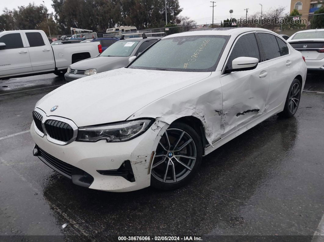 2020 Bmw 330i   White vin: 3MW5R1J04L8B16390