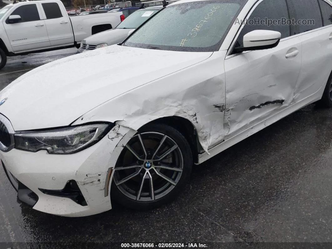 2020 Bmw 330i   White vin: 3MW5R1J04L8B16390