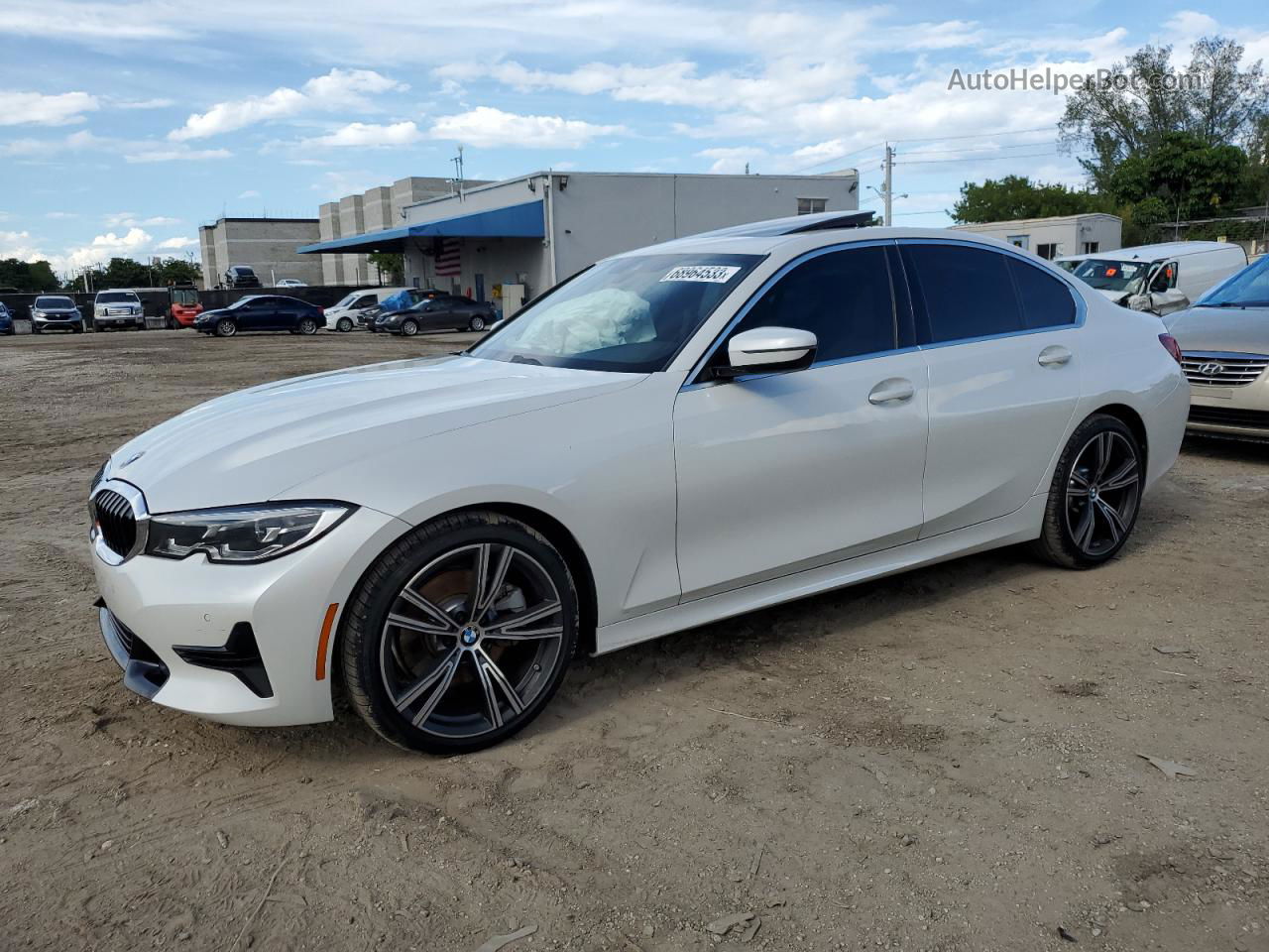 2020 Bmw 330i  White vin: 3MW5R1J05L8B15541