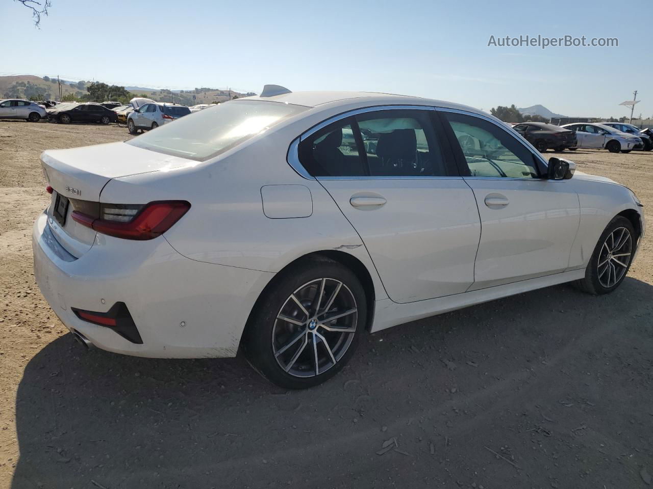 2020 Bmw 330i  White vin: 3MW5R1J05L8B26832