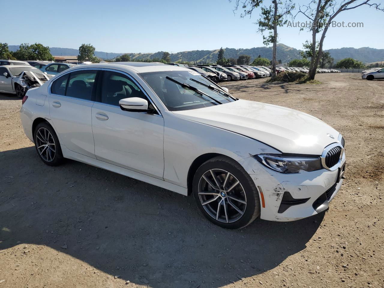 2020 Bmw 330i  White vin: 3MW5R1J05L8B26832