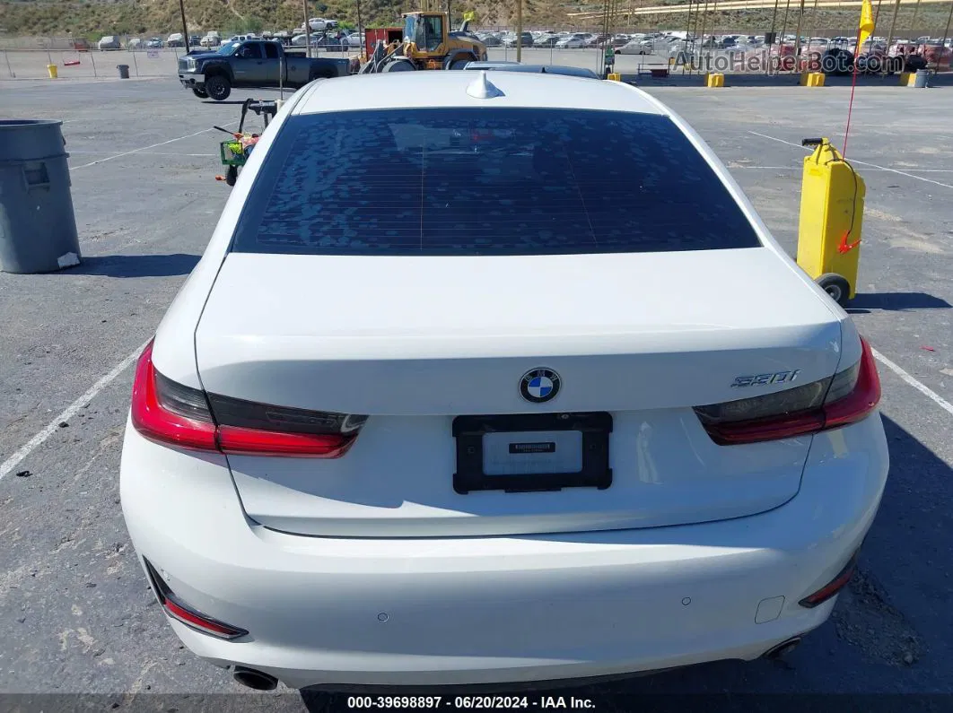 2020 Bmw 330i   White vin: 3MW5R1J05L8B29004