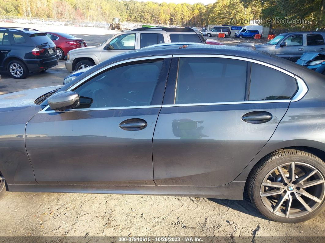 2020 Bmw 3 Series 330i Gray vin: 3MW5R1J05L8B29598