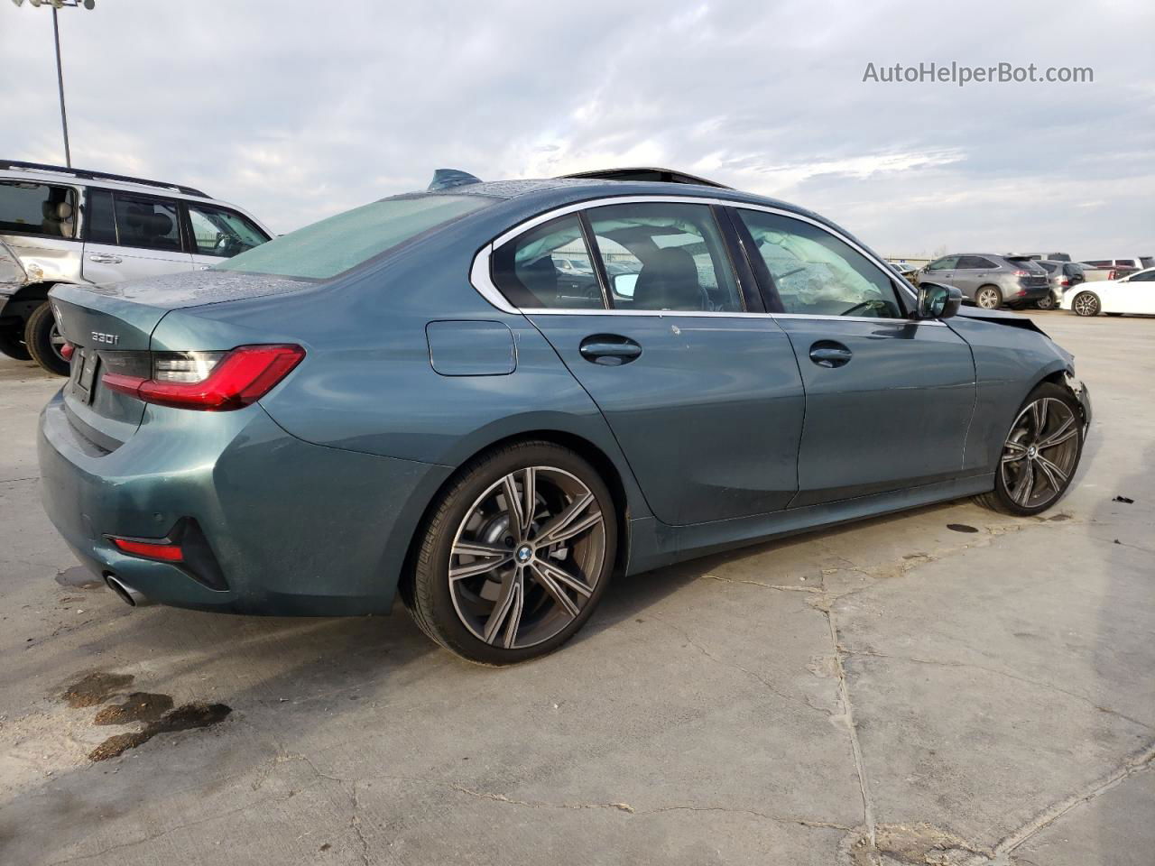 2020 Bmw 330i  Green vin: 3MW5R1J05L8B45137