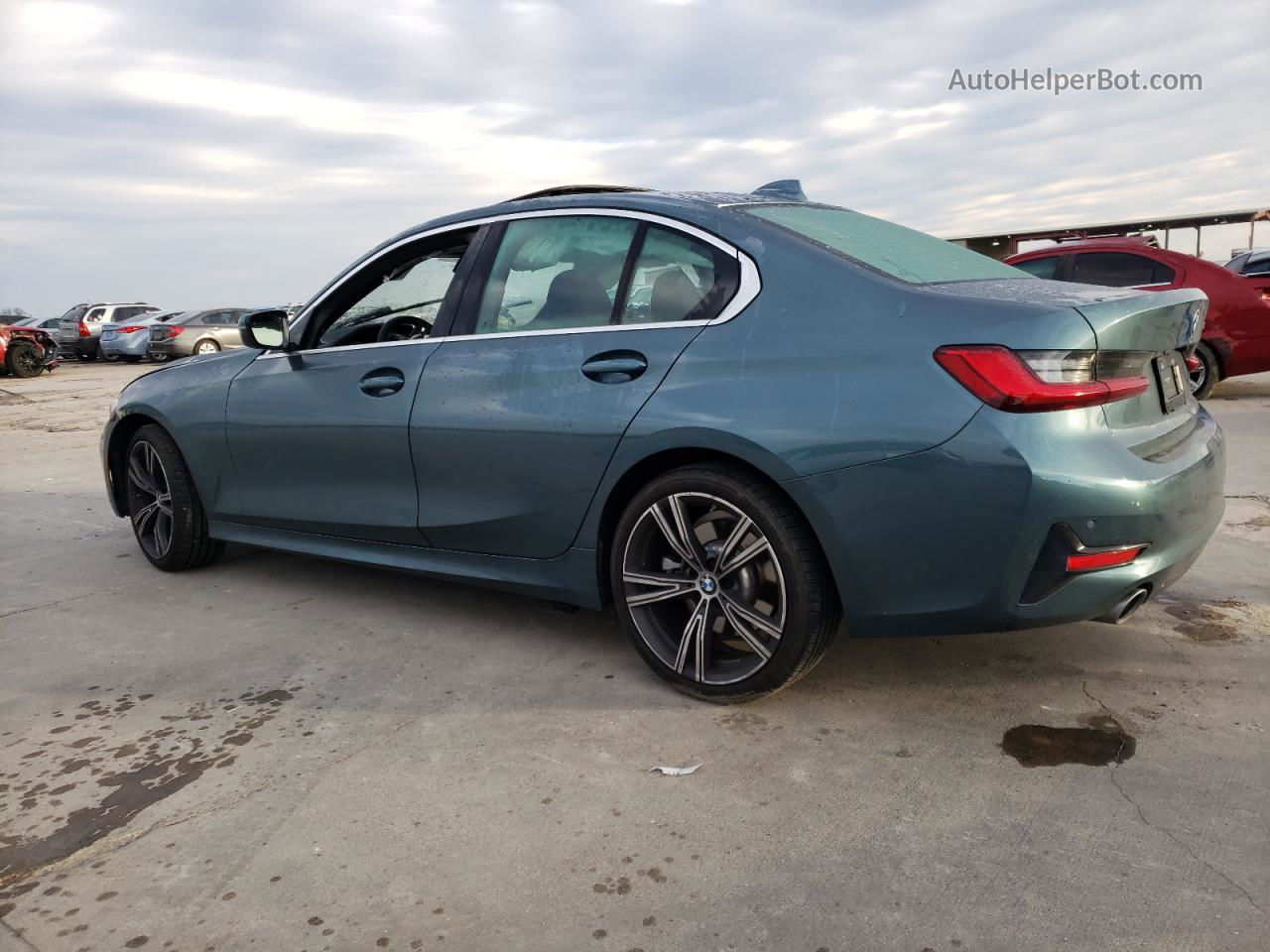 2020 Bmw 330i  Green vin: 3MW5R1J05L8B45137