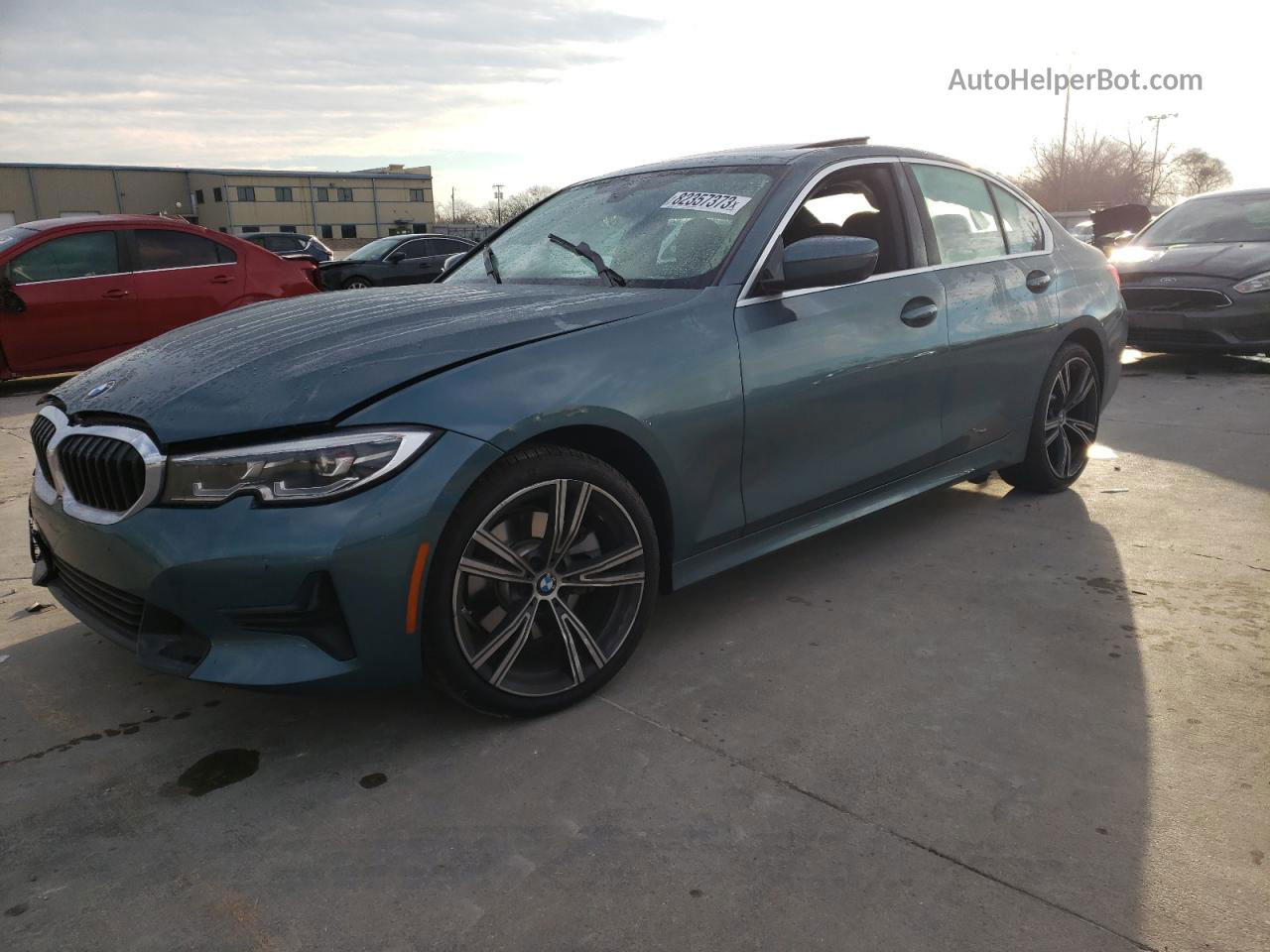 2020 Bmw 330i  Green vin: 3MW5R1J05L8B45137