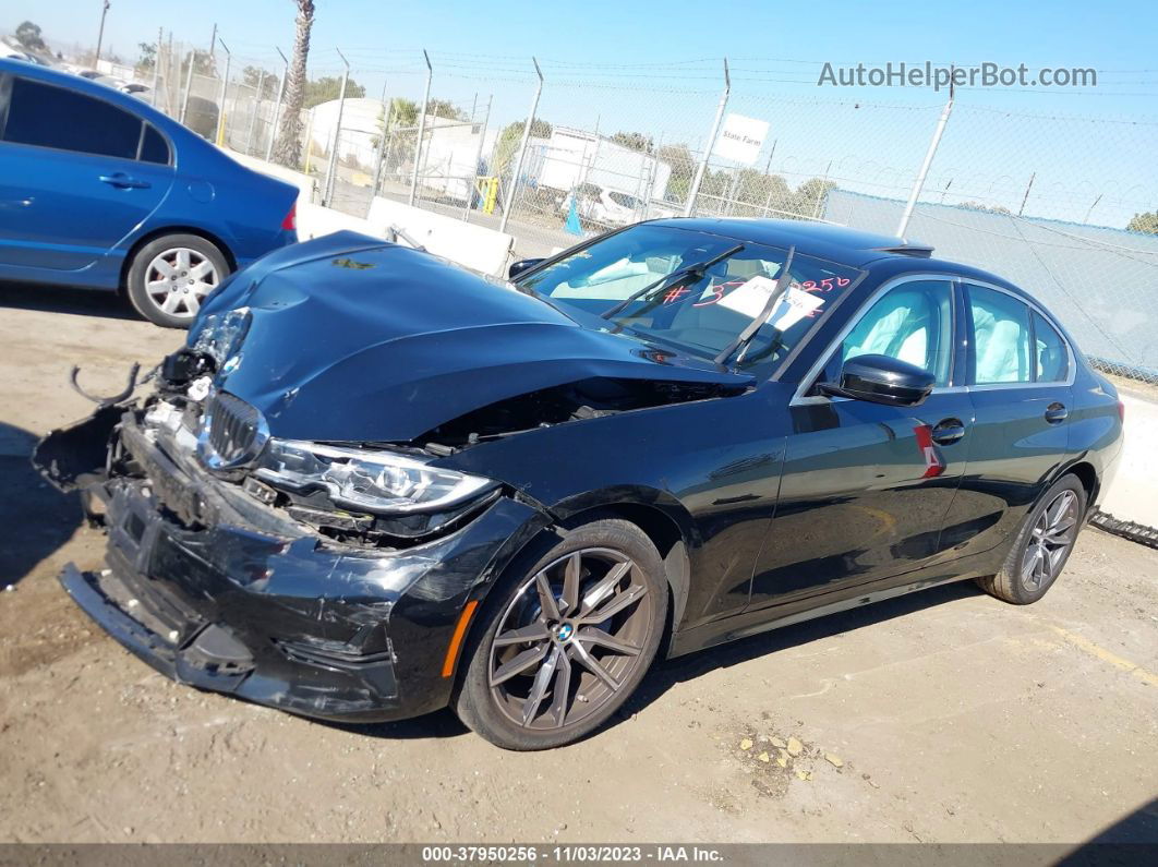 2021 Bmw 3 Series 330i Black vin: 3MW5R1J05M8B47245