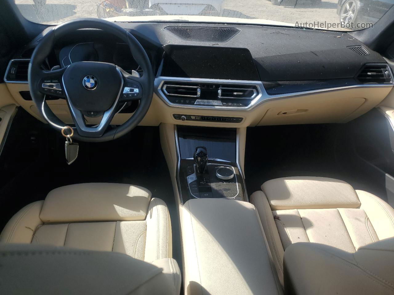 2021 Bmw 330i  Белый vin: 3MW5R1J05M8B75014