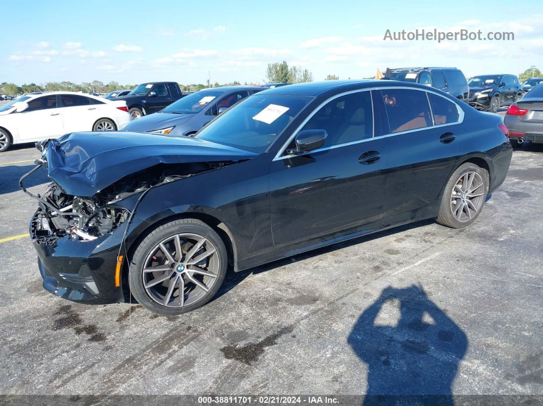 2020 Bmw 330i   Black vin: 3MW5R1J06L8B23342