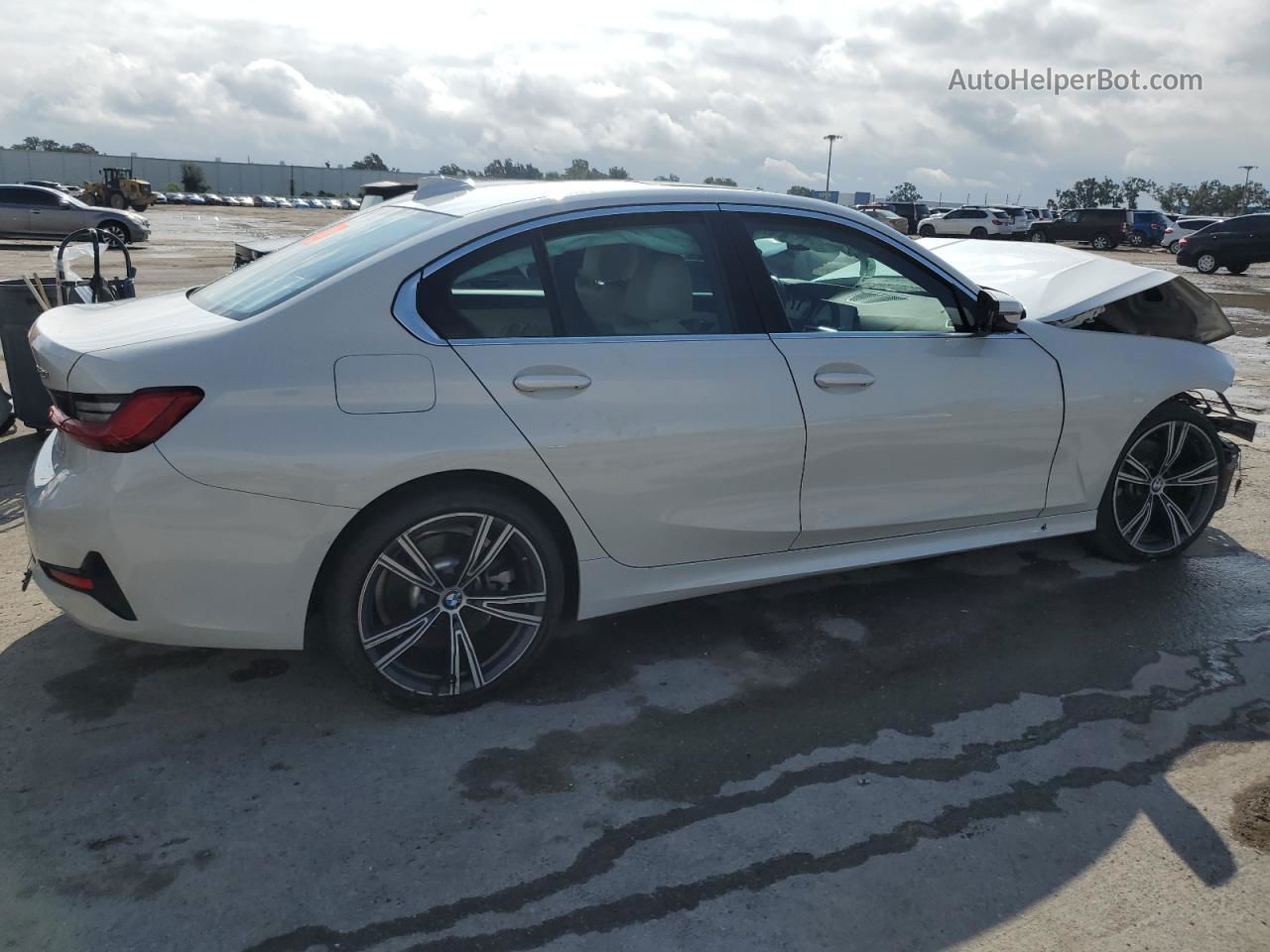 2020 Bmw 330i  White vin: 3MW5R1J06L8B26483