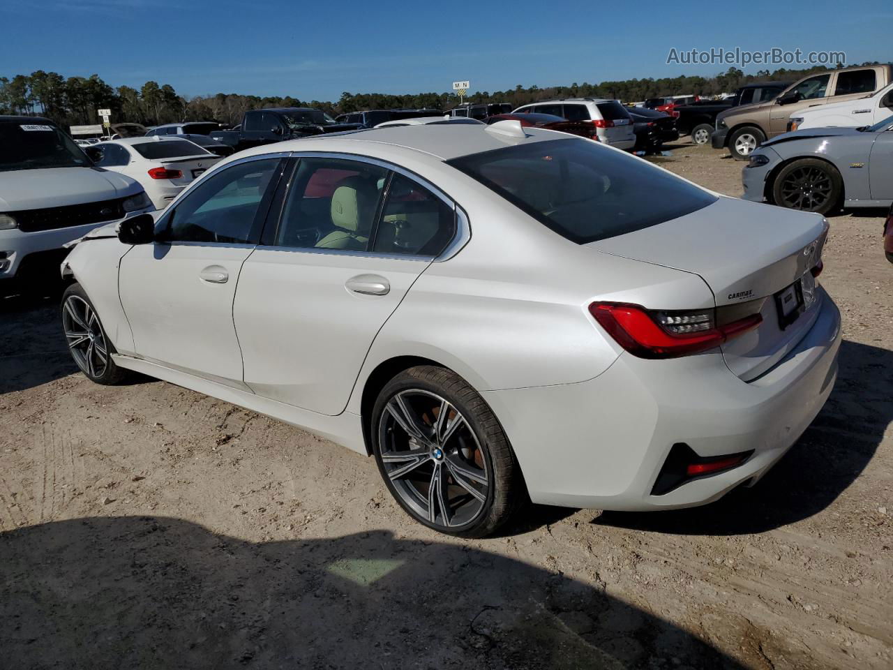 2020 Bmw 330i  White vin: 3MW5R1J06L8B26483