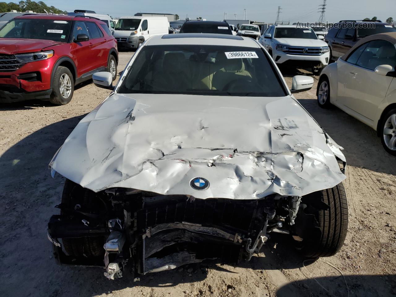 2020 Bmw 330i  White vin: 3MW5R1J06L8B26483