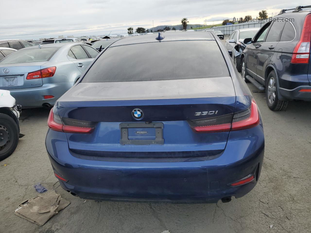 2020 Bmw 330i  Blue vin: 3MW5R1J06L8B31893