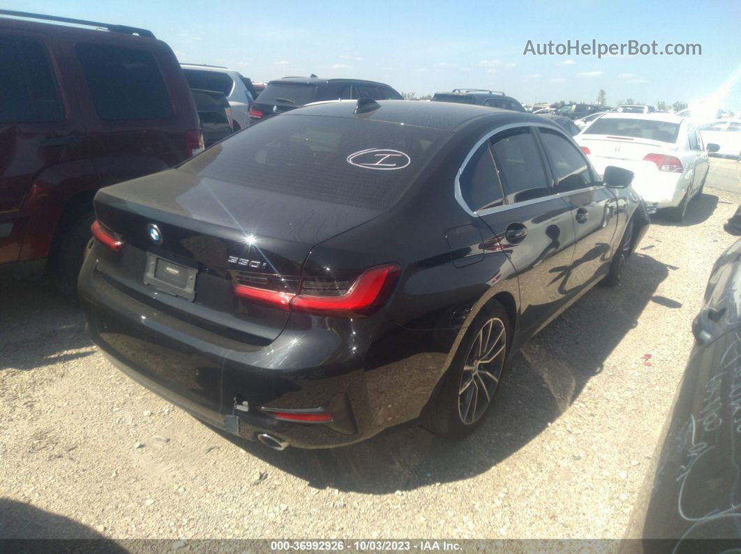 2020 Bmw 3 Series 330i Black vin: 3MW5R1J06L8B36155